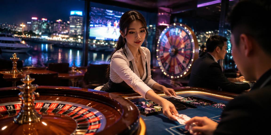 Meja Live Casino Dengan Dealer Profesional